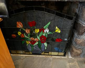 Stained Glass Screen