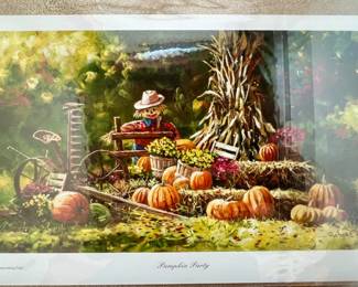 Unframed print numbered and signed by Robert A. Tino (#13/500)
