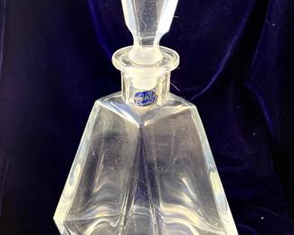 Bohemia Crystal decanter