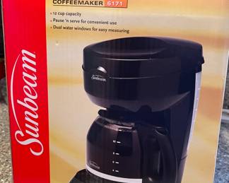 Sunbeam coffeemaker (new)