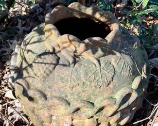 Large clay pot