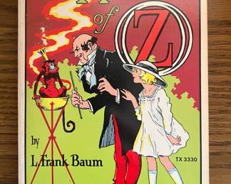Vintage The Magic of Oz paperback