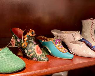 Miniature shoe collection