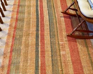 4x6' jute area rug