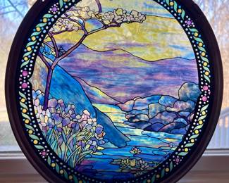 Glass suncatcher