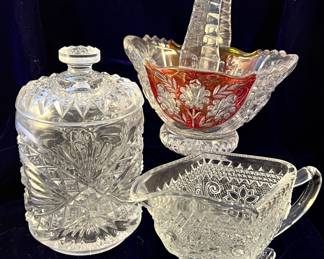 Etched crystal items