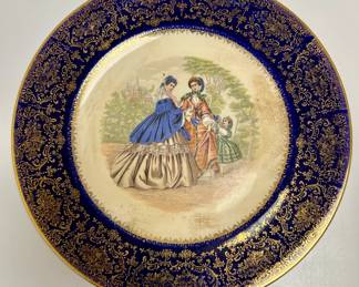 Century by Salem 24K gold accent plate