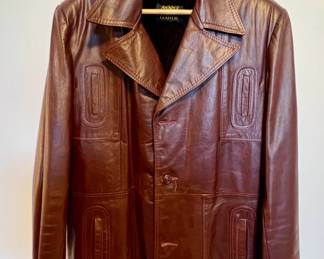 Avant Garde vintage leather jacket