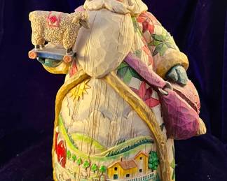 Jim Shore Santa figurine