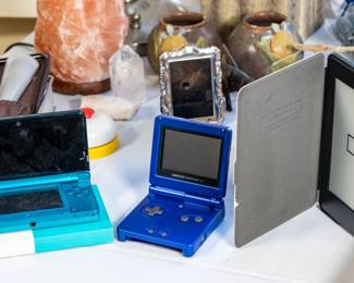 Nintendo handhelds and Kindle reader.