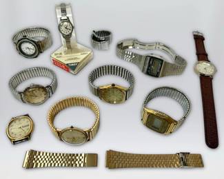 Mens Vintage Watches  Watch Parts  Timex  More 