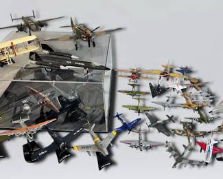 Die Cast Model War Airplanes
