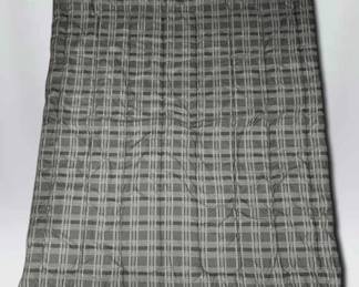Room Essentials Grey Plaid Full Size Comforter