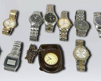 Mens Watches  Elgin, Benrus, Gruen,  More Need Repair