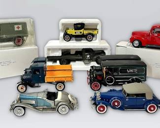 Ten Die Cast Cars 