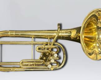 C.G. Conn Ltd. Elkhart Trombone And Case