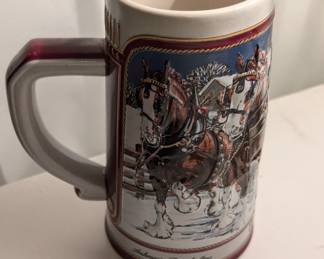 Budweiser Stein
1989 Collector's Series 
6 1/2" height