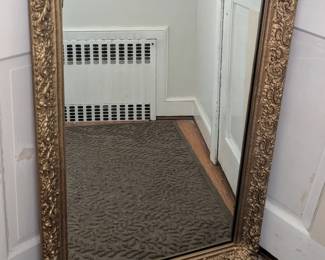 Ornate Gold Gilt Mirror
Vintage
27 1/2" x 39 1/2"
