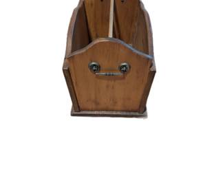 Wooden Book Cradle
16 1/2" length
10 1/2" width
14" height