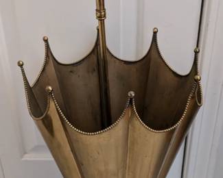 Brass Umbrella Stand
Vintage
30" height
12" width