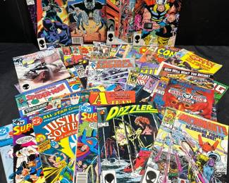 Vintage 70s90s Classic Super Hero Comics Collection