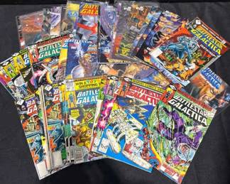 Vintage 70s 90s Battlestar Galactica Huge Comic Mystery Lot