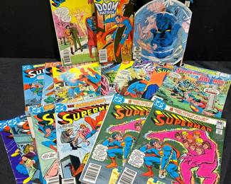Vintage 70s 80s Superman Original Comics Collection