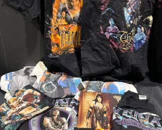 Vintage Xena Warrior Princess Graphic Tees Collection