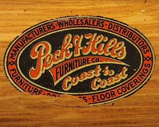 Brand of the sideboard, likely not the manufacturer of this piece, but the distributor. 