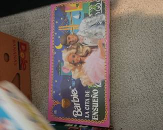 Barbie game, spanish