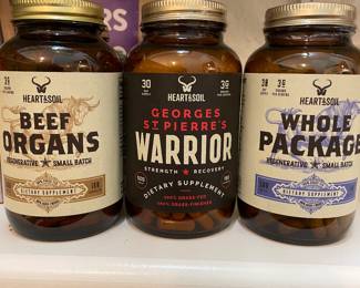 HEARTSOIL SUPPLEMENTS - NEW IN BOTTLE