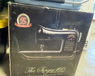 THE SINGER 160 SEWING MACHINE