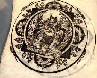 Vintage Tibetan Woodblock Ink Prints on rice paper - ( 100+) 

We have a collection from the 1960s from a US Army officer that traveled the world. Each piece is over 50 years old and very valuable in the collectors market. 