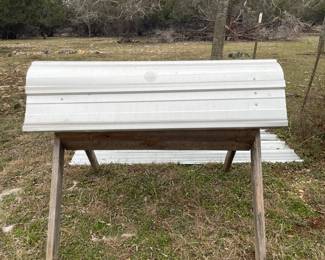 BEE HIVE WITH METAL ROOF - BEE KEEPER SUITS, SUPPLIES AND SO MUCH TO GET STARTED WITH YOUR BEES - 