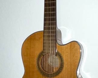 FENDER CLASSICAL GUITAR WITH PICK UPS