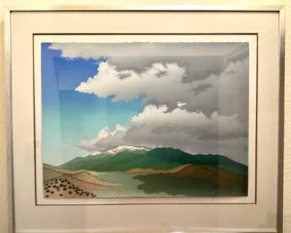 DOUG WEST - SIGNED SERIGRAPH.                                                      "STORM OVER THE SANGRES"   $1,200.00                                         
*THIS ART IS AVAILABLE FOR PRESALE - PLEASE INQUIRE FOR INTEREST -  ALL SOLD ART WILL BE DELETED AND REMOVED FROM AD PRIOR TO SALE 