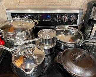 CUISINART POTS AND PANS