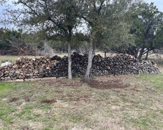 FIREWOOD FOR SALE BY THE 1/2 AND FULL CORD - MUST BE ABLE TO HAUL OFF 
