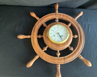 Captains Wheel Clock