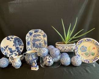 Blue And White Decor