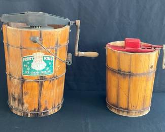  011 Vintage Ice Cream Makers