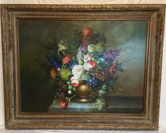 Vintage Floral Still Life