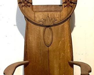 Antique Coat Chair