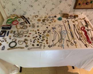 Jewelry, Pins, Watches