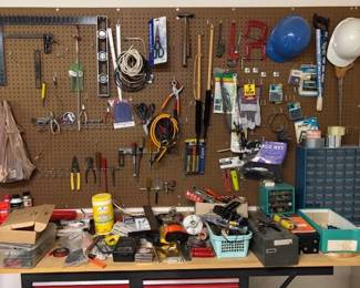 New and antique tools