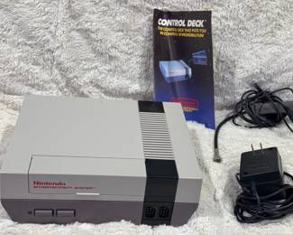 Nintendo Entertainment System With Cords (No Games Or Controllers)
