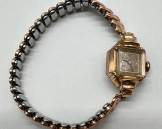 Bulova 14K Gold Filled Womens Watch
