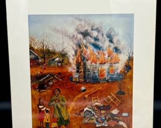 “Lawdy, Lawdy, What’ll I Do?” Print By Queena Stovall
