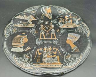 Mixed Metals Egyptian Tray/Wall Hanging
