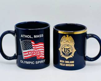 (2) Mugs ft. Athol Massachusetts & US Special Agent Drug Enforcement Administration
